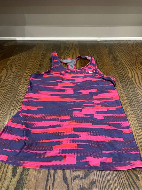 Nike Tops - Nike Pink & Purple Performance Racerback Tank